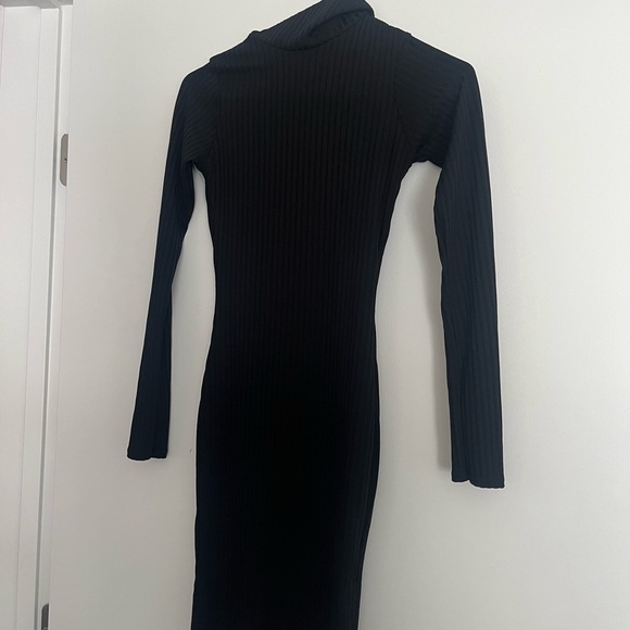 Black Turtleneck Dress - Picture 1 of 4